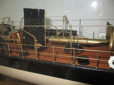 Lot 247 - A FINE 1:48 SCALE BUILDER’S-STYLE MODEL FOR THE 30-KNOT TORPEDO BOAT DESTROYER H.M.S. WHITING BUILT IN 1896