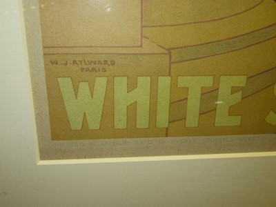 Lot 111 - TRAVEL AGENT'S POSTER FOR THE WHITE STAR LINE MAJESTIC, CIRCA 1932