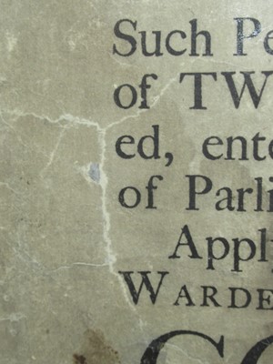 Lot 149 - A RARE NAVAL RECRUITING BROADSIDE, 1795