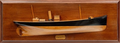 Lot 51 - A BUILDER'S HALF MODEL FOR THE TRAWLER VALIANT BUILT BY COCHRANE  & COOPER, C. 1900