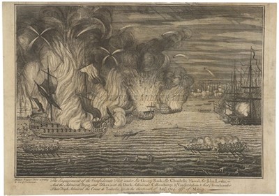 Lot 106 - 'ENGLAND'S GLORY': A SET OF FOUR ENGRAVINGS, C. 1738