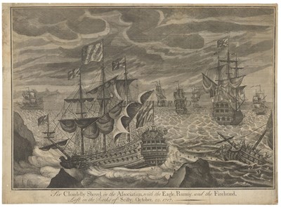 Lot 106 - 'ENGLAND'S GLORY': A SET OF FOUR ENGRAVINGS, C. 1738