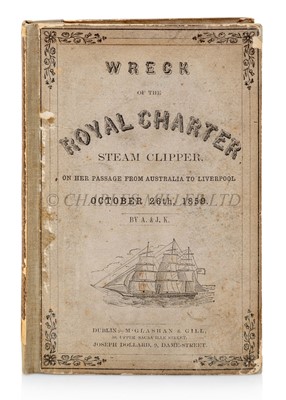 Lot 45 - 'WRECK OF THE ROYAL CHARTER' BOOK
