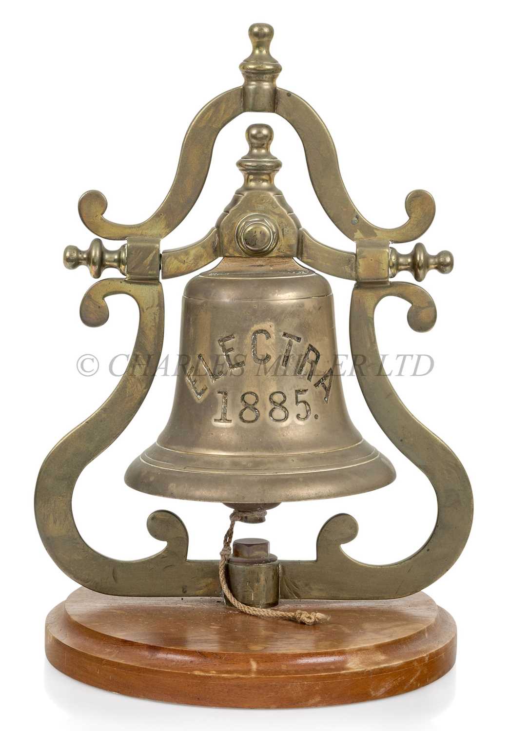 Lot 47 - THE SHIP'S BELL FROM THE CABLE LAYER S.S. ELECTRA, 1885