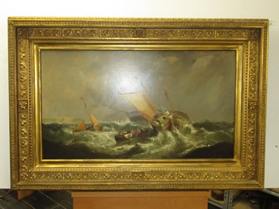 Lot 2 - WILLIAM CALCOTT KNELL "WRECK IN THE CHANNEL"