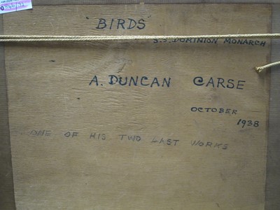 Lot 85 - A. DUNCAN CARSE (BRITISH, 1876-1938)
