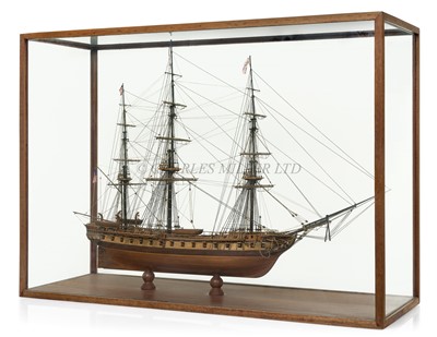 Lot 146 - A FINE 1:48 SCALE MODEL OF THE 44-GUN AMERICAN FRIGATE CONSTITUTION ("OLD IRONSIDES"), [1797]