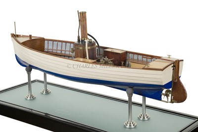 Lot 87 - MODEL OF THE STEAM LAUCH 'EMMA'