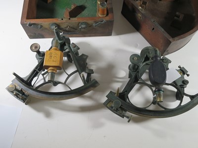 Lot 243 - MIDDLETON SEXTANT AND KELVIN & JAMES SEXTANT