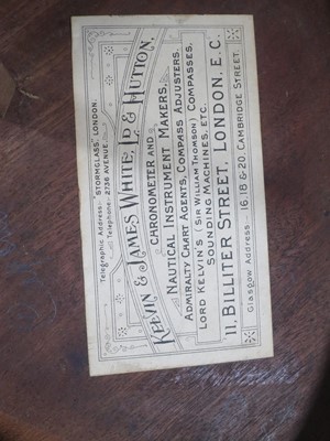Lot 243 - MIDDLETON SEXTANT AND KELVIN & JAMES SEXTANT