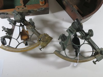 Lot 243 - MIDDLETON SEXTANT AND KELVIN & JAMES SEXTANT