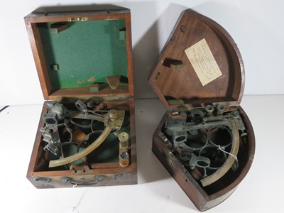 Lot 243 - MIDDLETON SEXTANT AND KELVIN & JAMES SEXTANT