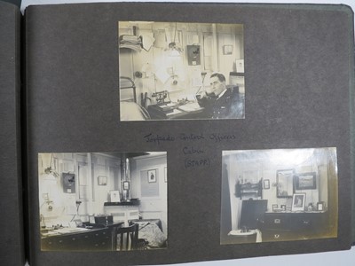 Lot 200 - 5 ROYAL NAVY PHOTO ALBUMS