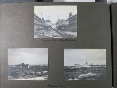 Lot 200 - 5 ROYAL NAVY PHOTO ALBUMS