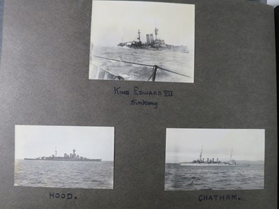 Lot 200 - 5 ROYAL NAVY PHOTO ALBUMS