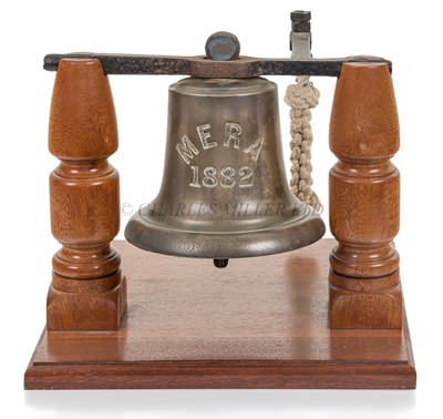 Lot 3 - THE SHIP'S BELL FROM THE S.S. MERA 1882
