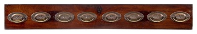 Lot 168 - A SET OF NELSON COMMEMORATIVE DRAWER HANDLES, CIRCA 1810