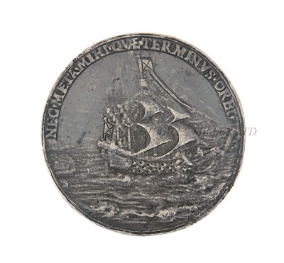 Lot 115 - A RARE ‘DOMINION OF THE SEAS’ MEDAL, 1639