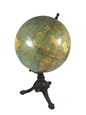 Lot 270 - 10IN. TERRESTRIAL GLOBE PUBLISHED BY PHILIPS LONDON, CIRCA 1961