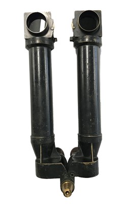 Lot 274 - A PAIR OF PERISCOPE BINOCULARS BY CARL ZEISS JENA, CIRCA 1940