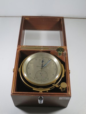 Lot 294 - AN EIGHT-DAY MARINE CHRONOMETER BY THOMAS MERCER, ST. ALBANS, NO. 647N, CIRCA 1962