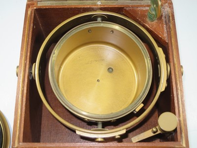 Lot 294 - AN EIGHT-DAY MARINE CHRONOMETER BY THOMAS MERCER, ST. ALBANS, NO. 647N, CIRCA 1962