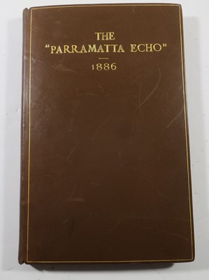 Lot 22 - A RARE BOUND GROUP OF NEWSLETTERS FROM THE 19TH CENTURY AUSTRALIAN WOOL SHIP 'PARRAMATTA'