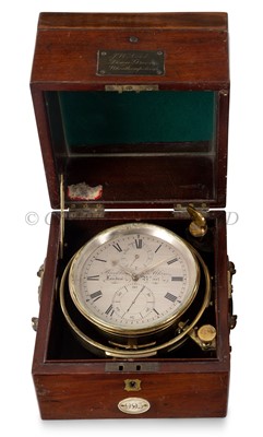 Lot 290 - Ø EIGHT-DAY MARINE CHRONOMETER BY BROCKBANK AND ATKINS, LONDON, CIRCA 1835