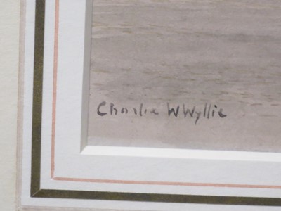 Lot 38 - CHARLES WILLIAM WYLLIE (BRITISH, 1853-1923) - LOWER THAMES