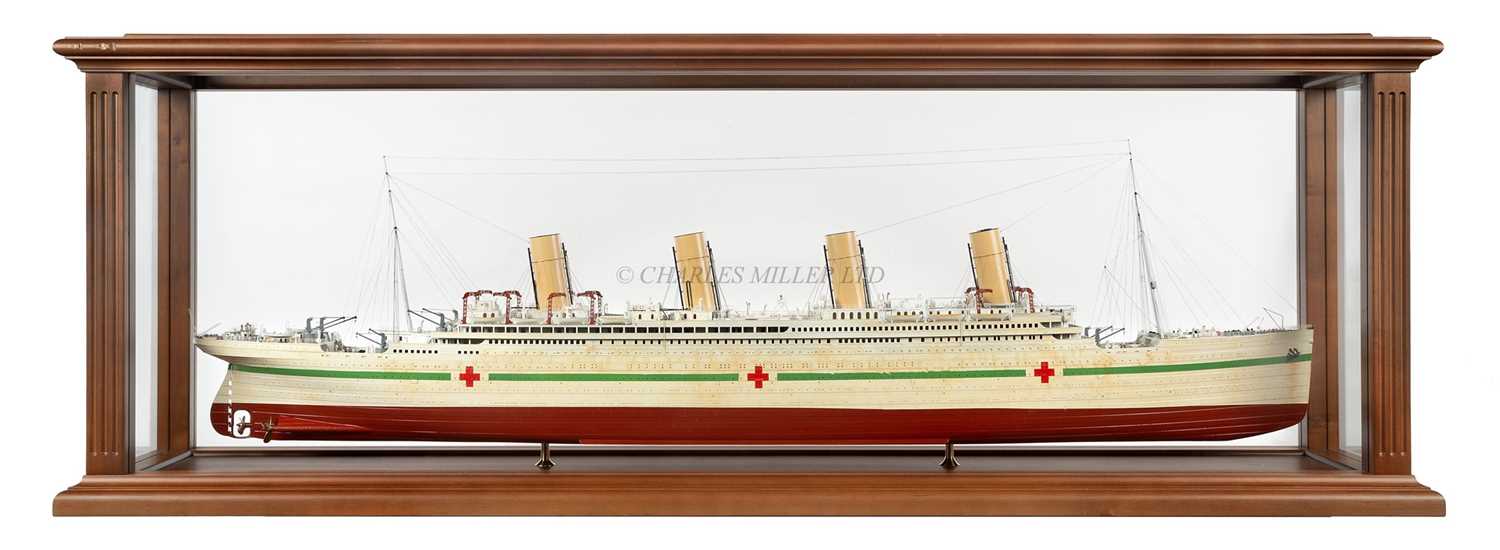 Lot 222 - A 1:200 SCALE MODEL OF H.M.H.S. 'BRITANNIC' [1914]