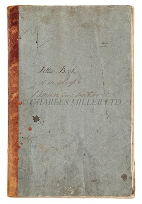 Lot 173 - A COPY LETTER BOOK FROM H.M.S. 'BANN' AND H.M.S. 'ONTARIO', 1820-1821