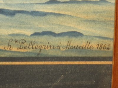 Lot 2 - JOSEPH HONORÉ MAXIME PELLEGRIN (FRENCH, 1793-1869) - 'LE SOLIDE' OFF MARSEILLES, 1862