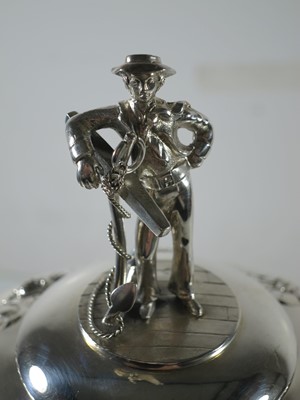 Lot 32 - A 19TH CENTURY SILVER YACHTING TROPHY