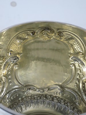 Lot 32 - A 19TH CENTURY SILVER YACHTING TROPHY