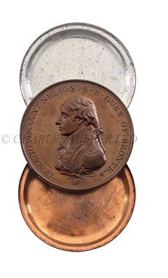 Lot 120 - MATTHEW BOULTON’S MEDAL FOR TRAFALGAR 1805