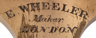 Lot 298 - A FINE BINOCULAR MICROSCOPE BY EDMUND WHEELER, LONDON, CIRCA 1870