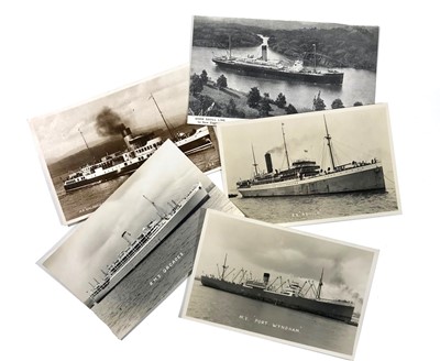 Lot 82 - A LARGE COLLECTION OF MERCANTILE SHIPPING POSTCARDS