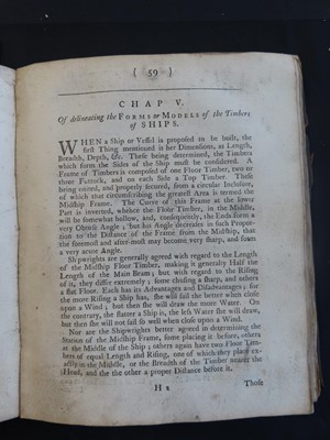 Lot 117 - 'THE SHIP-BUILDERS ASSISTANT OF MARINE ARCHITECTURE'