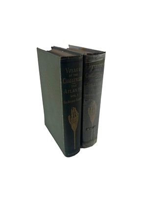 Lot 138 - THE VOYAGE OF THE 'CHALLENGER': THE ATLANTIC BY SIR C. WYVILLE THOMSON