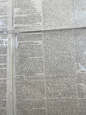 Lot 102 - A COPY OF THE GLOBE REPORTING H.M.S. 'JAVA' DESTROYED BY THE U.S.S. 'CONSTITUTION'