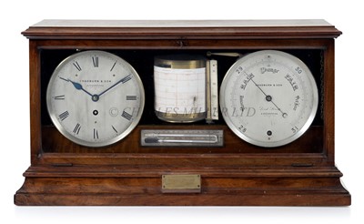 Lot 41 - AN HISTORICALLY INTERESTING WEATHER STATION PRESUMED PRESENTED TO CAPTAIN JOHN HENDERSON, MASTER OF THE CRACK CLIPPER THERMOPYLÆ, 1882