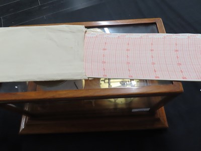 Lot 162 - A WEATHER FORECAST BAROGRAPH BY SHORT & MASON, CIRCA 1930