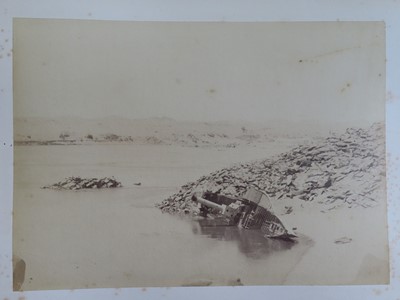 Lot 171 - AN INTERESTING PHOTOGRAPH ALBUM FROM H.M.S. 'CRESCENT' INCLUDING IMAGES TAKEN DURING THE CAPTAINCY OF H.R.H. DUKE OF YORK IN 1898