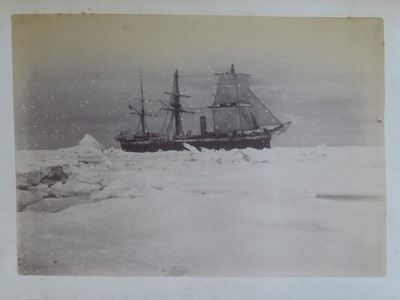 Lot 171 - AN INTERESTING PHOTOGRAPH ALBUM FROM H.M.S. 'CRESCENT' INCLUDING IMAGES TAKEN DURING THE CAPTAINCY OF H.R.H. DUKE OF YORK IN 1898