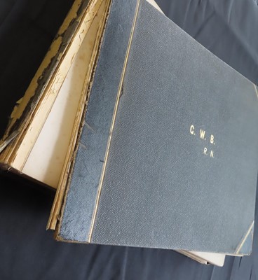 Lot 171 - AN INTERESTING PHOTOGRAPH ALBUM FROM H.M.S. 'CRESCENT' INCLUDING IMAGES TAKEN DURING THE CAPTAINCY OF H.R.H. DUKE OF YORK IN 1898