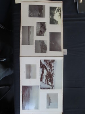 Lot 273 - A TOUR OF DUTY PHOTOGRAPH ALBUM FROM H.M. ARMOURED CRUISER CORNWALL 1912-1913