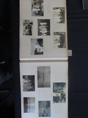Lot 273 - A TOUR OF DUTY PHOTOGRAPH ALBUM FROM H.M. ARMOURED CRUISER CORNWALL 1912-1913