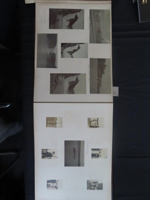 Lot 273 - A TOUR OF DUTY PHOTOGRAPH ALBUM FROM H.M. ARMOURED CRUISER CORNWALL 1912-1913