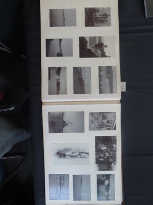 Lot 273 - A TOUR OF DUTY PHOTOGRAPH ALBUM FROM H.M. ARMOURED CRUISER CORNWALL 1912-1913