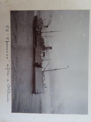 Lot 273 - A TOUR OF DUTY PHOTOGRAPH ALBUM FROM H.M. ARMOURED CRUISER CORNWALL 1912-1913